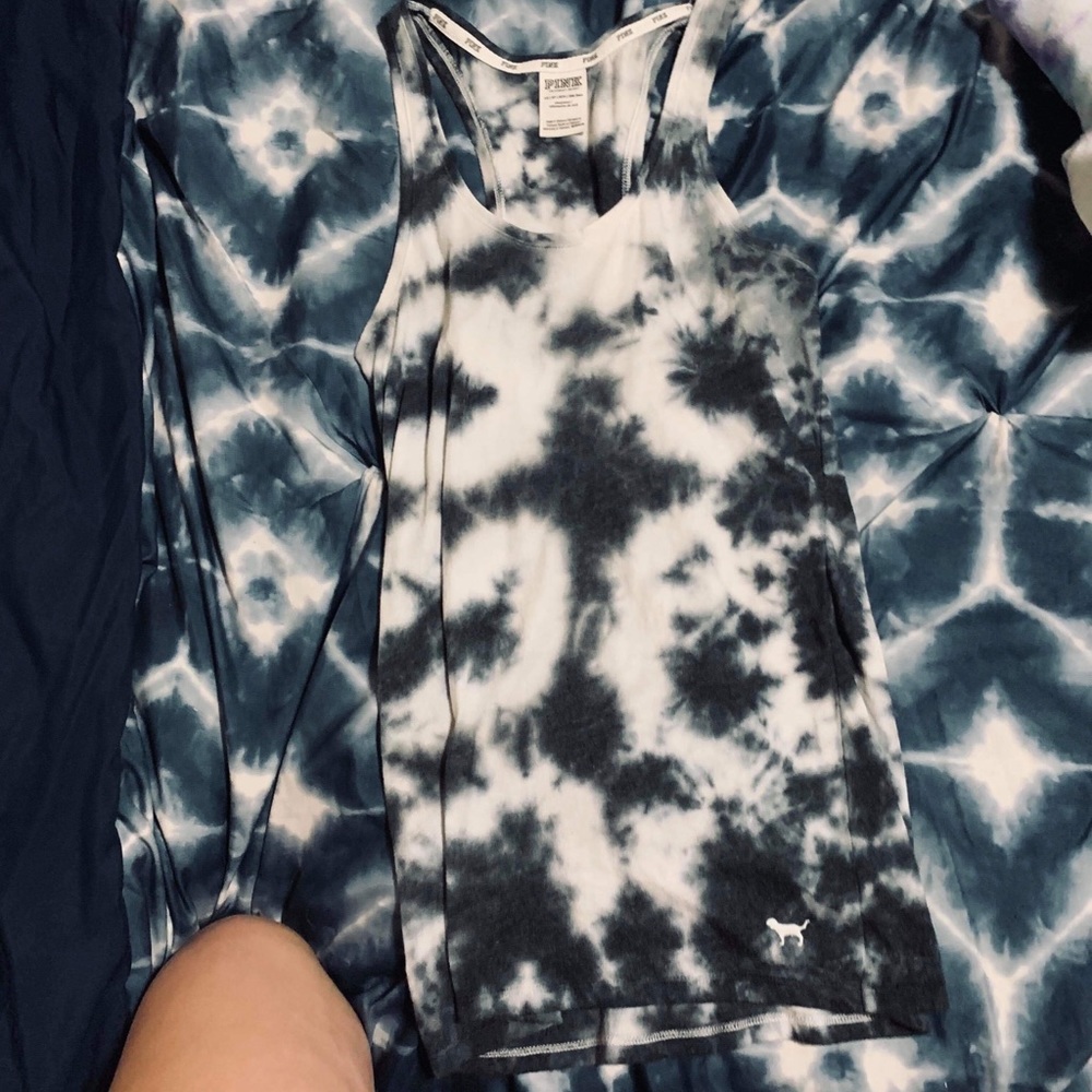 VS PINK TYE DYE TANK TOP